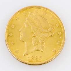 USA / GOLD - 20 Dollar Liberty Head 1895 USA / GOLD - 20 Dollar Liberty Head 1895