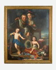 French 18../19. Century, Portrait Painting, framed French 18../19. Century, Portrait Painting, framed