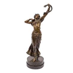 BERGMANN, FRANZ XAVER (1861-1932) "snake dancer" BERGMANN, FRANZ XAVER (1861-1932) "snake dancer"