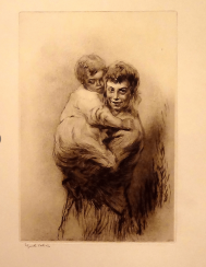 Edgar Chahine - Original Drypoint Edgar Chahine - Original Drypoint