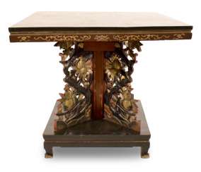 Table With Lacquer Decoration, China, Table With Lacquer Decoration, China,