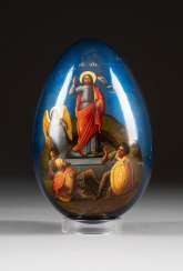 GREAT EASTER EGG WITH THE RESURRECTION OF CHRIST AND LITURGICAL DEVICE Russia GREAT EASTER EGG WITH THE RESURRECTION OF CHRIST AND LITURGICAL DEVICE Russia