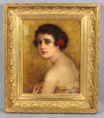 Ladies Portrait Hoeflinger, Albert 1921 Ladies Portrait Hoeflinger, Albert 1921