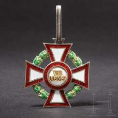 Military cross of merit, neck cross of the 2. Class with war decoration Military cross of merit, neck cross of the 2. Class with war decoration