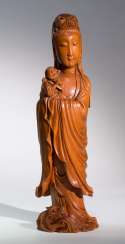 THE CHILDREN-BRINGING GODDESS GUANYIN THE CHILDREN-BRINGING GODDESS GUANYIN
