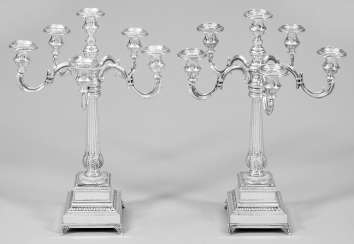 Pair of Empire style girandoles Pair of Empire style girandoles