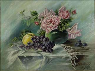 Stillleben mit Rosen und Trauben,1905 Stillleben mit Rosen und Trauben,1905
