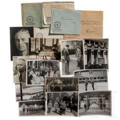 HJ-Obergebietsführer Willi Blomquist - approx. 70 loose photos in larger formats, with various envelopes HJ-Obergebietsführer Willi Blomquist - approx. 70 loose photos in larger formats, with various envelopes