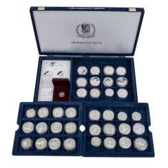 Olympic games - More box with 36 coins, Olympic games - More box with 36 coins,