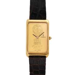 CORUM золотые слитки 15г наручные часы, около 1980-х годов. CORUM золотые слитки 15г наручные часы, около 1980-х годов.