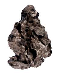 AESTHETIC CAMPO DEL CIELO IRON METEORITE - LARGE SCULPTURE FROM OUTER SPACE AESTHETIC CAMPO DEL CIELO IRON METEORITE - LARGE SCULPTURE FROM OUTER SPACE