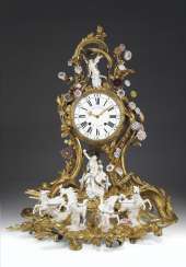 A MONUMENTAL LOUIS XV ORMOLU AND MEISSEN AND FRENCH PORCELAI... A MONUMENTAL LOUIS XV ORMOLU AND MEISSEN AND FRENCH PORCELAI...