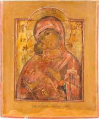 ICON OF THE MOTHER OF GOD OF VLADIMIR (VLADIMIRSKAYA) ICON OF THE MOTHER OF GOD OF VLADIMIR (VLADIMIRSKAYA)