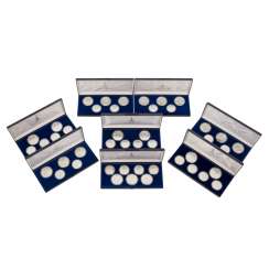 Russland - Moskau 1980, 31 x 10 Rubel + 29 x 5 Rubel, Russland - Moskau 1980, 31 x 10 Rubel + 29 x 5 Rubel,