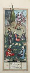 Book page painting Indo-Persian Book page painting Indo-Persian