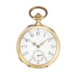 ANONIMO: Orologio da tasca in oro 18K ANONIMO: Orologio da tasca in oro 18K