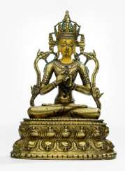 Feine Bronze des Tathagata Vairocana mit Keimsilbe hum Feine Bronze des Tathagata Vairocana mit Keimsilbe hum
