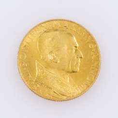 Rare! Vatican GOLD 100 Lire 1945, Rare! Vatican GOLD 100 Lire 1945,