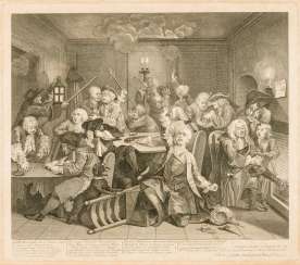 A Rake`s Progress, Plate 6 A Rake`s Progress, Plate 6