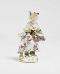 Hurdy-gurdy player from the Hurdy-gurdy player from the