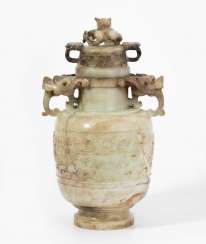 Large lidded vessel Large lidded vessel
