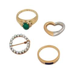 Jewelry mixed lot 4-piece Jewelry mixed lot 4-piece