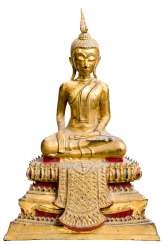 Large seated Buddha figure Large seated Buddha figure