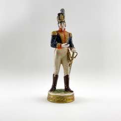 Porcelain figurine artillery officer 1815, Germany, Rudolf Kämmer, 1953-1972, perfect comp Porcelain figurine artillery officer 1815, Germany, Rudolf Kämmer, 1953-1972, perfect comp