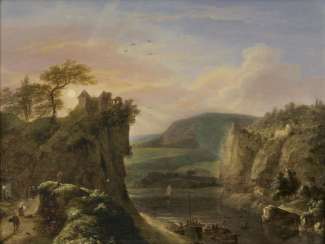 Vaste Paysage avec Coucher de soleil Vaste Paysage avec Coucher de soleil