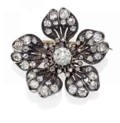 Diamant-Brosche. Diamant-Brosche.