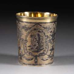 FINE NIELLO MUG WITH PUTTI DECOR Russia FINE NIELLO MUG WITH PUTTI DECOR Russia
