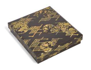 A LACQUER WRITING BOX (SUZURIBAKO) A LACQUER WRITING BOX (SUZURIBAKO)