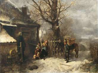L'hiver, les Enfants à la Porte L'hiver, les Enfants à la Porte