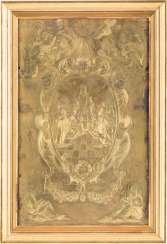 LARGE FORMAT HARDWARE OF THE GOSPEL WITH CHRIST AS THE HIGH PRIEST AND THE FOUR EVANGELISTS LARGE FORMAT HARDWARE OF THE GOSPEL WITH CHRIST AS THE HIGH PRIEST AND THE FOUR EVANGELISTS