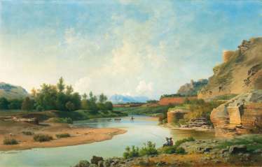 In the Roman Campagna. Louis Gurlitt In the Roman Campagna. Louis Gurlitt