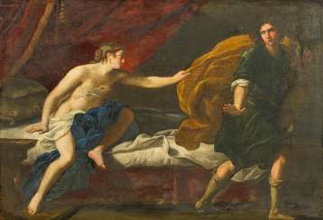 Italian Champion. Joseph and Potiphar's wife. Italian Champion. Joseph and Potiphar's wife.