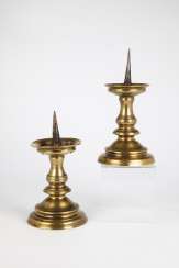 Pair Of Brass Candlesticks Pair Of Brass Candlesticks