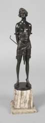 Bruno Zach, the lady with walking stick Bruno Zach, the lady with walking stick