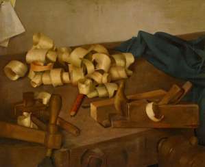Still life on a workbench Still life on a workbench