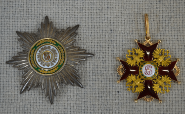 The Order Of St. Stanislaus 1-th degree , 56 gold PR The Order Of St. Stanislaus 1-th degree , 56 gold PR