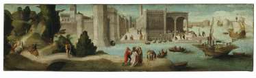 GIOVANNI LARCIANI, FORMERLY KNOWN AS THE MASTER OF THE KRESS LANDSCAPES (ACTIVE IN FLORENCE, 1484-1527) GIOVANNI LARCIANI, FORMERLY KNOWN AS THE MASTER OF THE KRESS LANDSCAPES (ACTIVE IN FLORENCE, 1484-1527)