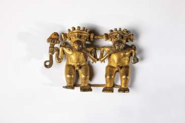 Two crowned figures Two crowned figures