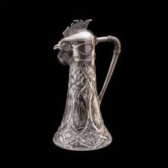 Rare crystal decanter. Faberge Rare crystal decanter. Faberge