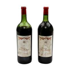 2 Flaschen MÉDOC Baron Philippe de Rothschild, 1982 2 Flaschen MÉDOC Baron Philippe de Rothschild, 1982