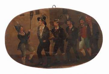 19th century panel painting 19th century panel painting