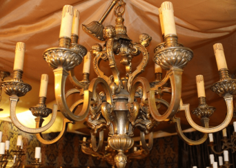 Chandelier - bronze Chandelier - bronze