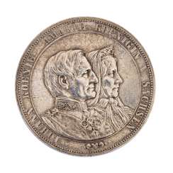 Saxe - Double Club Thaler 1872 / B, Saxe - Double Club Thaler 1872 / B,