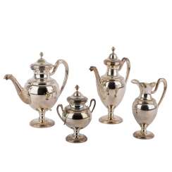 ITALY 4 piece coffee/Teekern in the Empire style, after 1968 ITALY 4 piece coffee/Teekern in the Empire style, after 1968