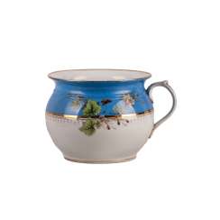 Porcelain chamber pot. Gardner Porcelain chamber pot. Gardner