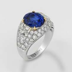 Magnificent Ceylon Saphrring BVLGARI Magnificent Ceylon Saphrring BVLGARI